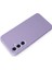 Samsung Galaxy A55 5g Kılıf Nano Içi Kadife Silikon - LILA-(5796) - N792J468-M07792 3