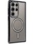 Samsung Galaxy S24 Ultra Kılıf Joke Simli Magneticsafe Kılıf - SIYAH-(5796) - N815J742-M96815 1