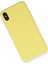 iPhone Xs Max Kılıf Nano Içi Kadife Silikon - Mat SARI-(5796) - N495J840-M68495 2
