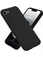 iPhone 16E Kılıf Nano Içi Kadife Silikon - SIYAH-(5796) - N016J459-M75016 1