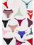 Kadın Bikini Külot Brezilya Külot Tanga Külot Karma Paket 10'lu 2