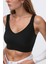 Siyah Lazer Kesim Dikişsiz Sütyen Kadın Hayalet Sütyen Ayarlanabilir Askılı Agraflı 3