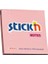 Hopax Stıckn Yapışkanlı Not Kağıdı (12 Adet ) 100 Yp 76X76 Pastel Pembe 21148 1