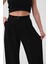 Kadın Zr Model Siyah Yüksek Bel Palazzo Pantolon - 10761 1