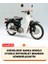 Honda C90 Super Cub Reflektörlü Gri Branda,motosiklet Brandası,motor Branda Motor Örtüsü (Güvenlik Kilidi ve Bağlantı Tokalı) 2