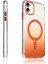 Apple iPhone 11 Uyumlu M-Safe Şarj Özellikli Transparan Renk Geçişli Kılıf 2