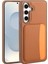 Joie Creatif Galaxy S25 Fe Kılıf Kartlıklı Zore X-Kart Silikon Kapak - Kahverengi 4
