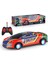 1 Adet Metal Gövdeli Tekerlekleri Işıklı Drift Atabilen Şarjlı Uzaktan Kumandalı Yarış Arabası 1:24 5