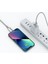 WI-C081 Maglink Serisi Işıklı Magnetik Usb-A To Lightning Işıklı Data ve Şarj Kablosu 1m Gri 5