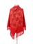 Kırmızı Nakışlı Kışlık Şal 2