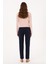 Kadın Lacivert Pantolon (Kanvas-Chino) 50309259-VR033 4