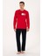 Erkek Kırmızı Pijama Takım 50318597-VR030 1
