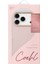 iPhone 17 Pro Uyumlu Kılıf M-Safe Şarj Özellikli Askı Ipli Coehl Mirelle Kapak Pembe 3