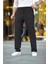 Mdb Erkek Cizgili Dokuma Krep Jogger Buggy Pantalon Rahat Kalıp Iyah 3