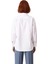 Kadın Relaxed Kesim Uzun Kollu Önden Bağlama Detaylı Düz Dokuma Gömlek Şık ve Konforlu Spor 2