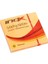 Inox Yapışkanlı Not Kağıdı Şeffaf 75X75 Turuncu 09650--24 Lü 1