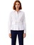 Kadın Kemer Detaylı Pileli Bele Oturan Uzun Kollu Gömlek Modern Şıklık Sunar Gün Boyu Konfor 4