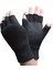 Unisex Örme Parmaksız Eldiven Siyah Standart 1