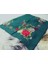 %100 Pamuk Çiçek Desen Motifli Kışlık Pamuklu Eşarp Fular 100X100 cm 5