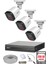 Dahua 3 Kameralı Gece Görüşlü Su Geçirmez Full Hd Güvenlik Kamerası Seti 250GB 1