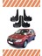 Dacia Logan 2004-2012 Racing Yazılı 4'lü Tozluk Çamurluk Paçalık 1