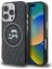 iPhone 16 Pro Kılıf Karl Lagerfeld Orjinal Lisanslı Parlayan Simli Karl & Choupette Heads Kapak 1