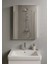 Aynalı Banyo Dolabı Tek Kapaklı 60X40X15 cm 3