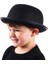 Charlie Chaplin Stil Çocuk Şapkası – Siyah Melon Parti Şapkası 3