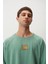 Square Logo Nakışlı Oversize Heavy T-Shirt 4