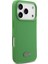 iPhone 17 Pro Kılıf Lacoste Lisanslı M-Safeli Pu Pike Desenli Metal Logolu Kartlıklı Kapak Yeşil 3