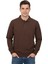 Erkek Polo Yaka Cepli Selanik Sweatshirt Regular Kalıp BGL-ST04872 1
