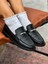 Delos Deri Toka Detaylı Siyah Kadın Loafer 6