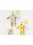 Civciv Baskılı Unisex Bebe Tulum 2li Set 1