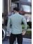 Slim Fit Uzun Kollu Klasik Yaka Düğmeli Gömlek - Şık & Günlük Kombin 2