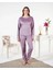 Estiva 25381 Uzun Kol Kadife Pijama Takımı 1