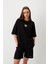 Square Logo Nakışlı Oversize Heavy T-Shirt 2
