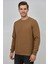 Erkek Sıfır Yaka Selanik Sweatshirt Regular Kalıp BGL-ST04870 1