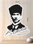 Mustafa Kemal Atatürk Silüet Duvar Dekoratif Mdf Lazer Kesim 1