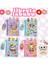 Kawaii Labubu Sticker Defter Seti Anahtarlık Hediyeli 1 Adet Renkli ve Eğlenceli 1