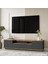 Aven Tv Ünitesi Tv Sehpası Kapaklı 180CM Çam-Antrasit Ave7-Aa 2