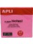 Apli Yapışkanlı Not Kağıdı Pembe Funny 100 Yp 75X75 11898 2