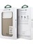 iPhone 17 Pro Max Kılıf Lacoste Lisanslı M-Safeli Pu Pike Desenli Standlı Metal Logolu Kapak Bej 8