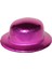 Pembe Renk Hologramlı Plastik Yuvarlak Melon 27X24 cm - Lisinya 1