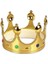 Plastik Kral Tacı Altın Renk Yetişkin Boy 55 cm - Lisinya 5