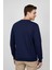 Erkek Sıfır Yaka Selanik Sweatshirt Regular Kalıp BGL-ST04870 3