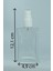 Boş Parfüm Şişesi 50 ml (5 Adet) (TEKRAR DOLDURULABİLİR) Şeffaf Kapaklı Içbükey Boş Şişe 1