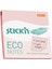 Hopax Stıckn Yapışkanlı Not Kağıdı (12 ADET)100 Yp 76X76 Eco Pastel Pembe 21746 1