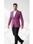 Mor Erkek Slim Fit Tek Düğmeli Blazer Ceket – Astarli, Şık ve Modern Kesim 5