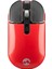 SM-619 1600DPI Süper Sessiz Metalik Kırmızı Şarj Edilebilir Premium Kablosuz Mouse 2