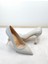 Kadın Stiletto Ayakkabı Taş Rengi 8.5 cm Topuk Boyu 3
